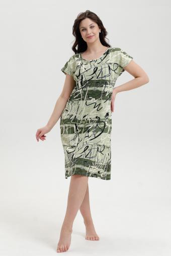 Платье 032 (Зеленый) (Фото 2)