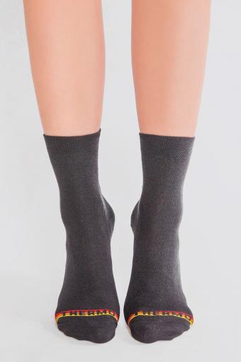 Носки термо жен. 350T-013 (Темно-серый) (Фото 2)