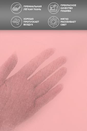 Тюль 56591 (Ярко-розовый) (Фото 2)
