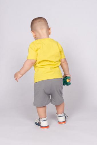 Комплект для мальчика 42107 (Желтый/серый) (Фото 2)