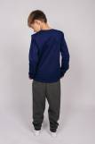 Пижама для мальчика 92206 (Темно-синий/т.серый меланж) (Фото 3)