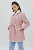 Куртка демисезоннная арт.326 Тренд Лайт Премиум (Розово-бежевый) (Фото 1)