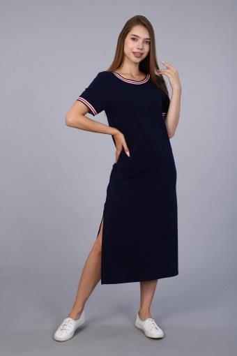 Платье "Дион" (Синий) - Лазар-Текс