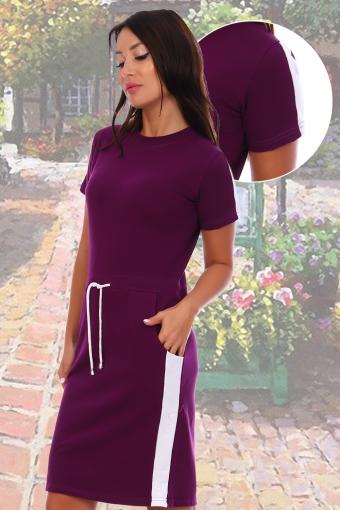 Платье 6703 (Фиолетовый) - Лазар-Текс