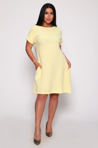 Платье 82028 (Светло-желтый) - Лазар-Текс
