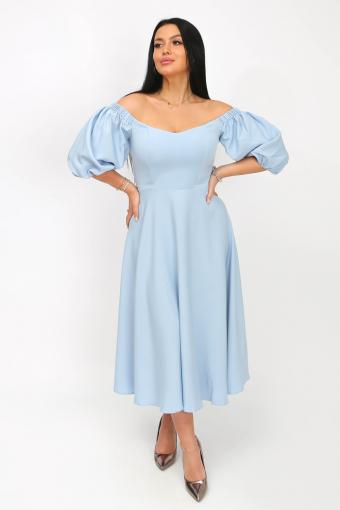 Платье 22251 (Голубой) - Лазар-Текс