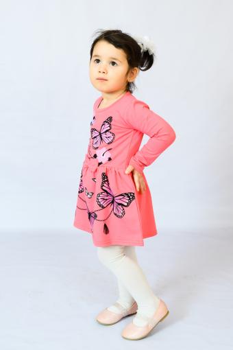 Платья 83006 детское (Темно-розовый) (Фото 2)