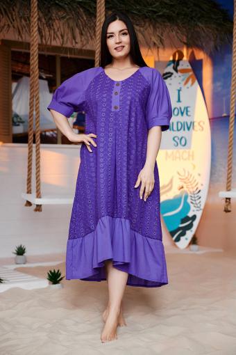Платье 9183 (Фиолетовый) - Лазар-Текс
