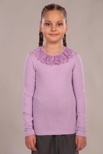Блузка для девочки Вероника 13141 (Светло-сиреневый) - Лазар-Текс