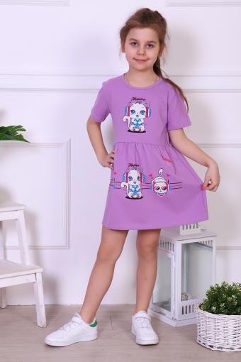 Платье детское 61003 (Сирень) - Лазар-Текс