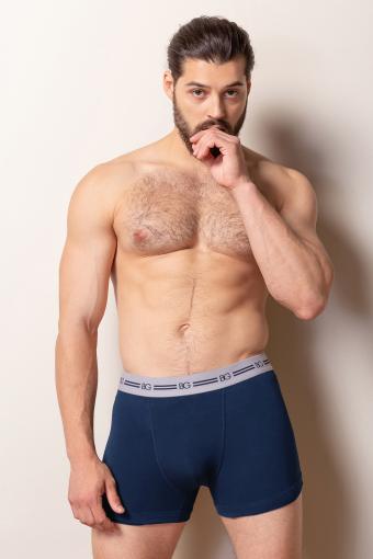 Набор трусов BeGood UM1201D Underwear 3 шт. (Темно-синий/бургунди/синий) - Лазар-Текс