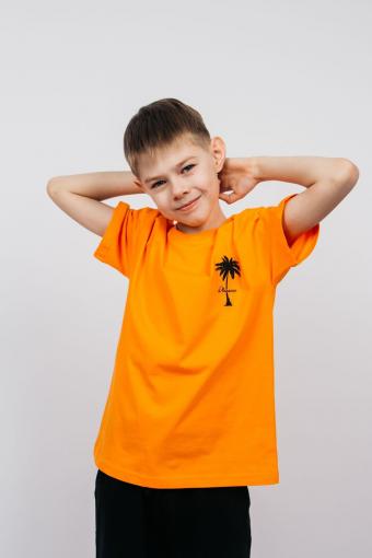 Футболка для мальчика 52365 (Оранжевый) - Лазар-Текс