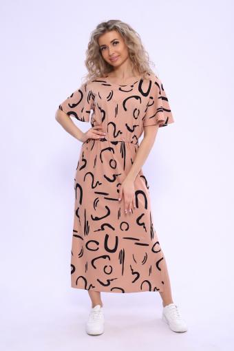Платье 13195 (Пудрово-розовый) - Лазар-Текс